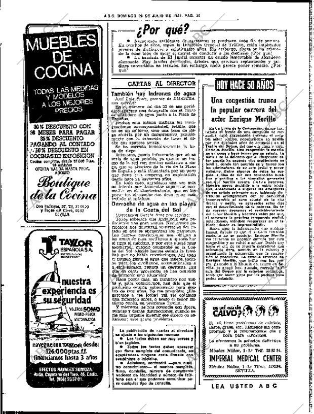 ABC SEVILLA 26-07-1981 página 42