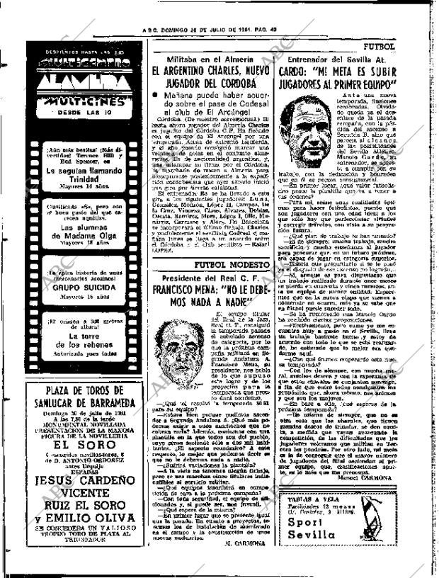 ABC SEVILLA 26-07-1981 página 52