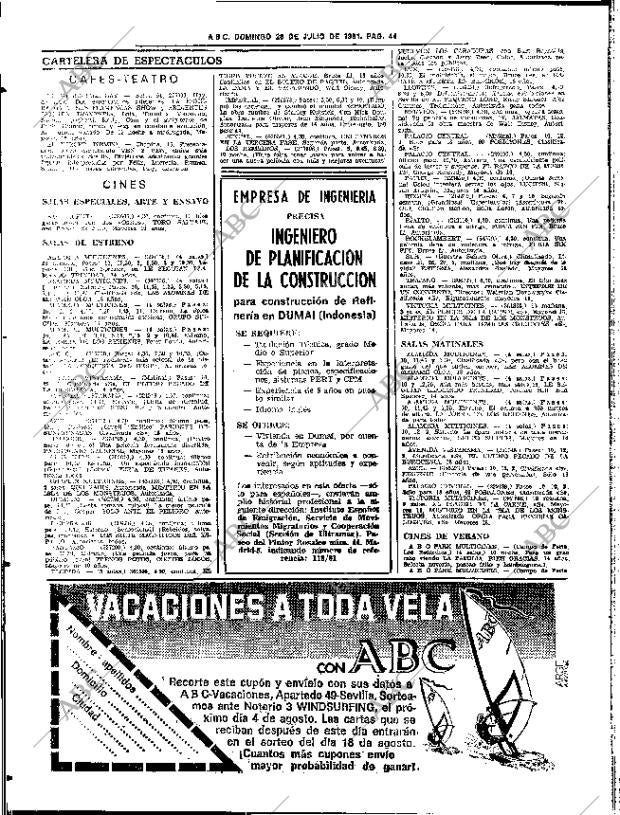 ABC SEVILLA 26-07-1981 página 56