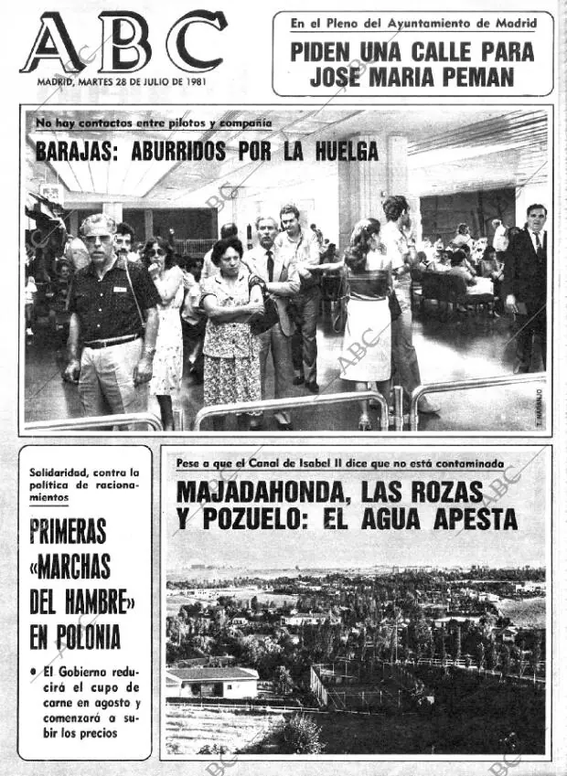 ABC MADRID 28-07-1981 página 1