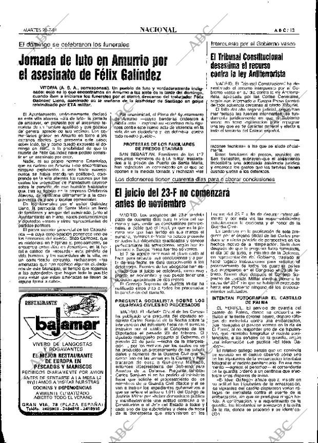 ABC MADRID 28-07-1981 página 21