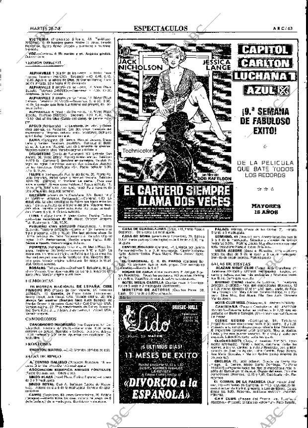 ABC MADRID 28-07-1981 página 71