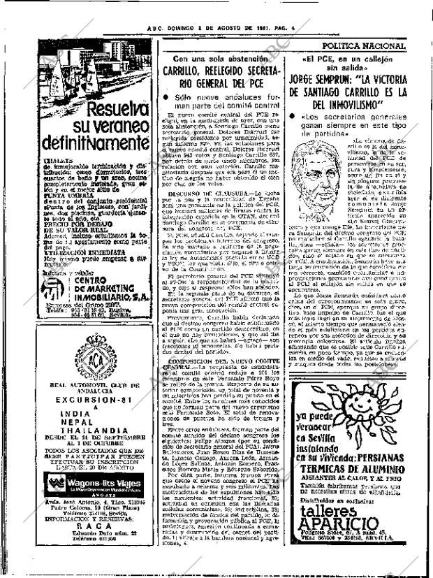 ABC SEVILLA 02-08-1981 página 16