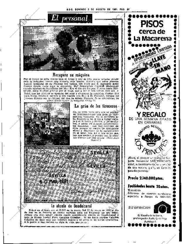 ABC SEVILLA 02-08-1981 página 43