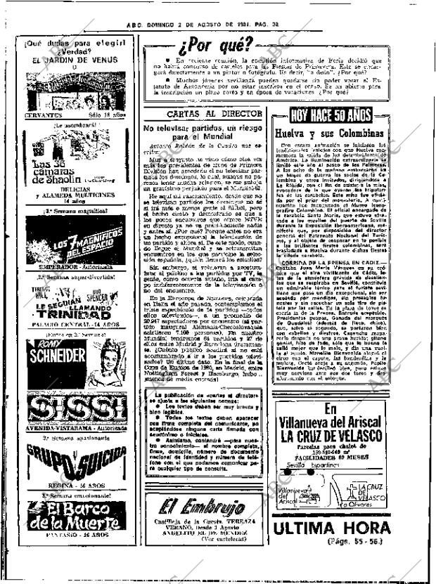 ABC SEVILLA 02-08-1981 página 44
