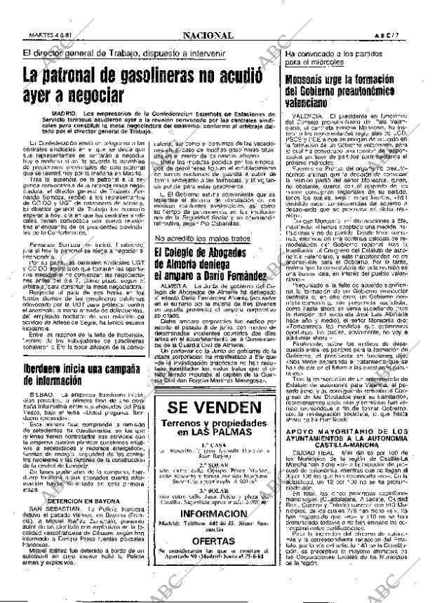 ABC MADRID 04-08-1981 página 15