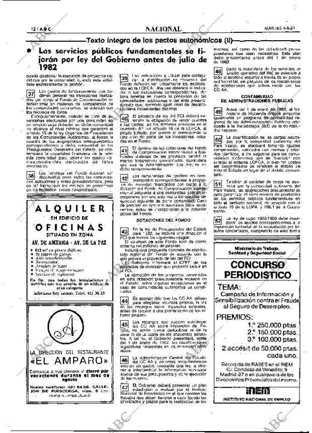 ABC MADRID 04-08-1981 página 20