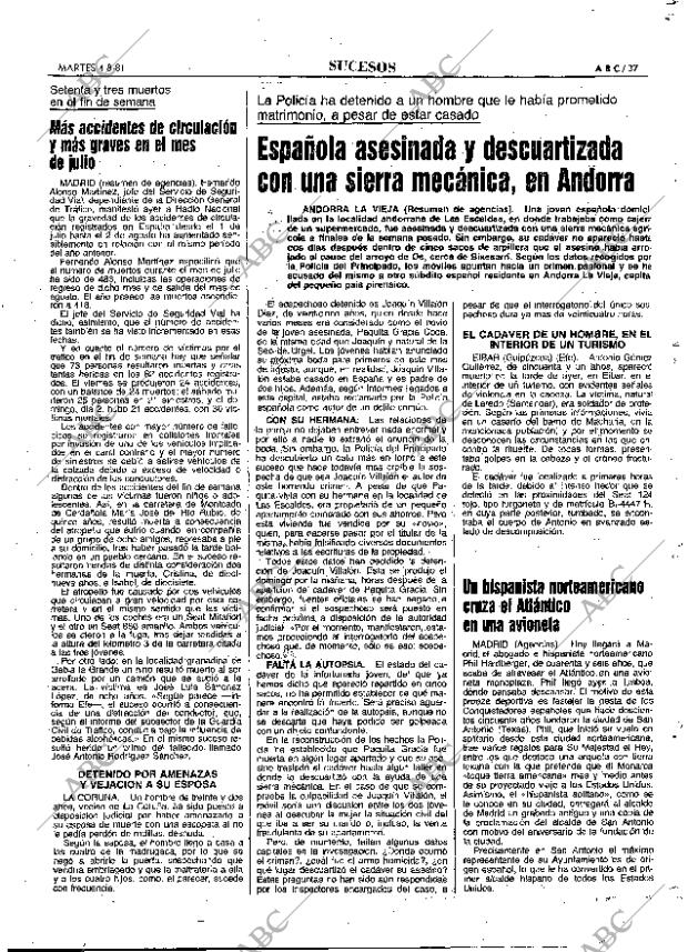 ABC MADRID 04-08-1981 página 45