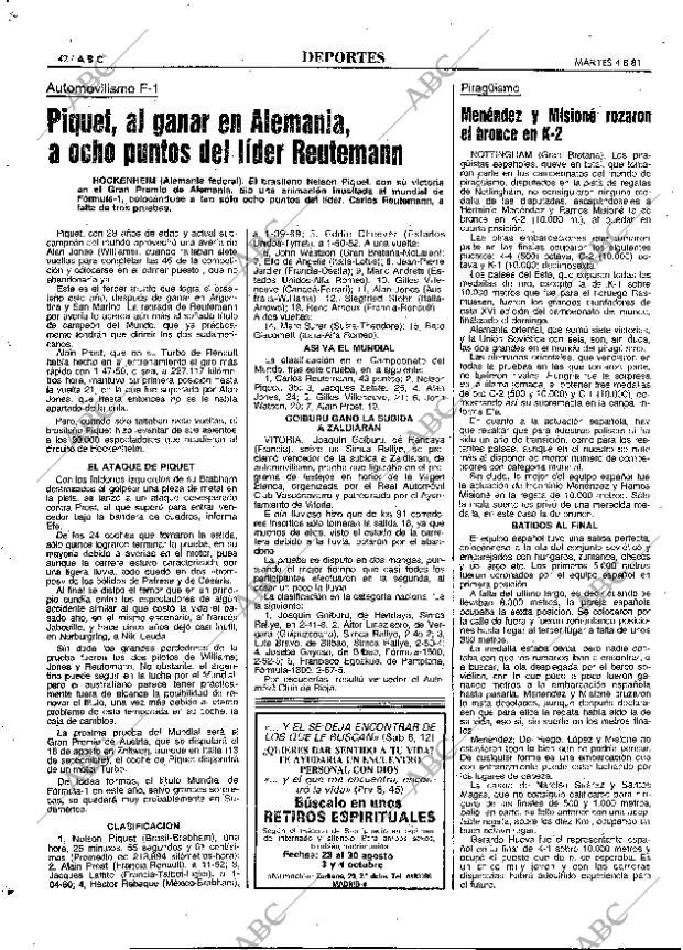 ABC MADRID 04-08-1981 página 50