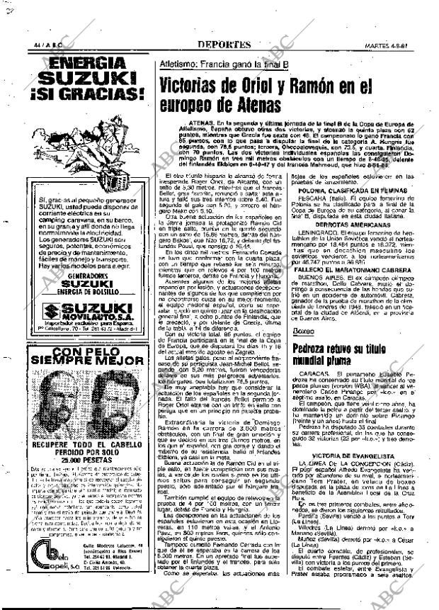 ABC MADRID 04-08-1981 página 52