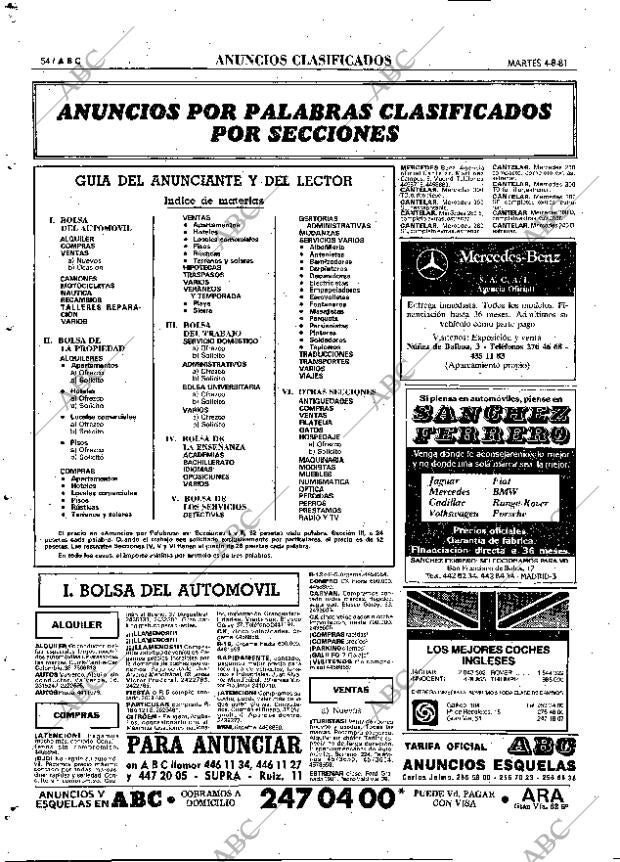 ABC MADRID 04-08-1981 página 62