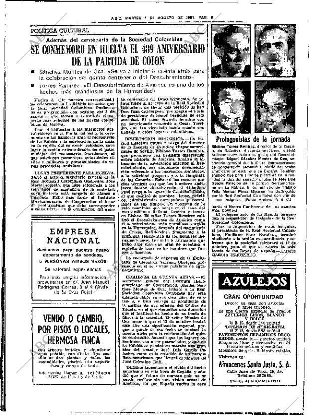 ABC SEVILLA 04-08-1981 página 18
