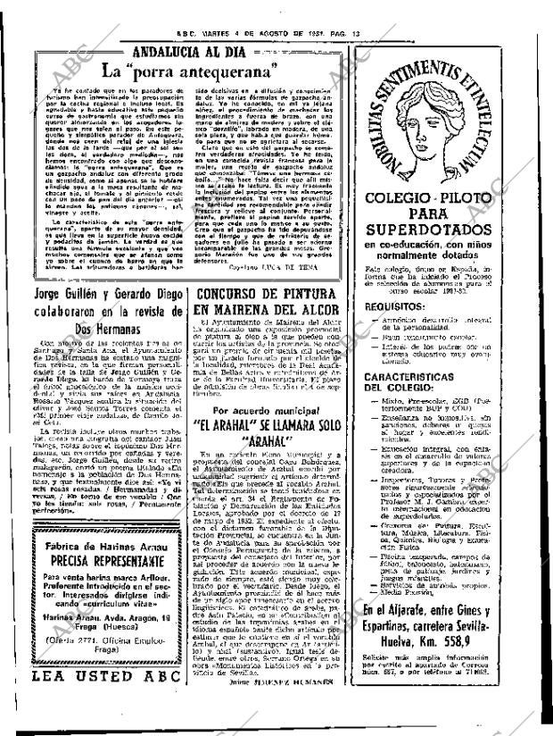 ABC SEVILLA 04-08-1981 página 25