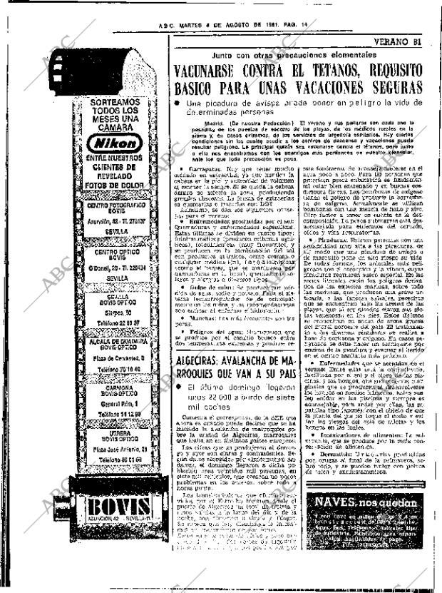 ABC SEVILLA 04-08-1981 página 26