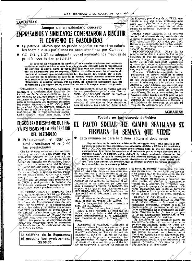 ABC SEVILLA 05-08-1981 página 22