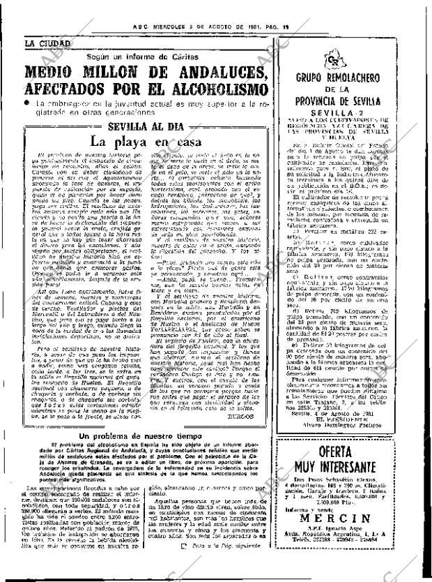 ABC SEVILLA 05-08-1981 página 25