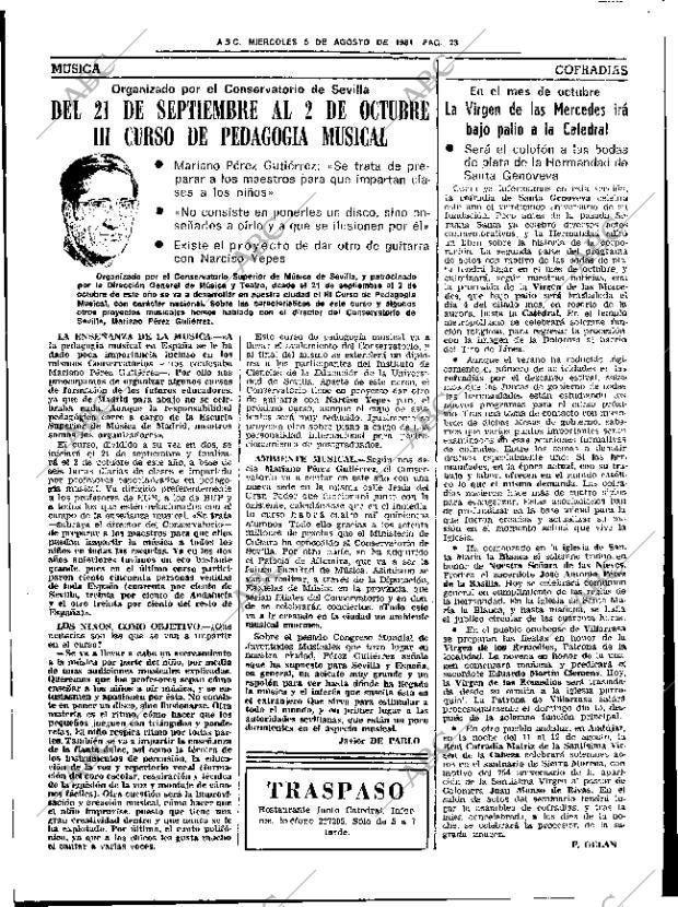 ABC SEVILLA 05-08-1981 página 29