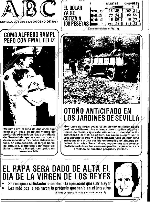 ABC SEVILLA 06-08-1981 página 1