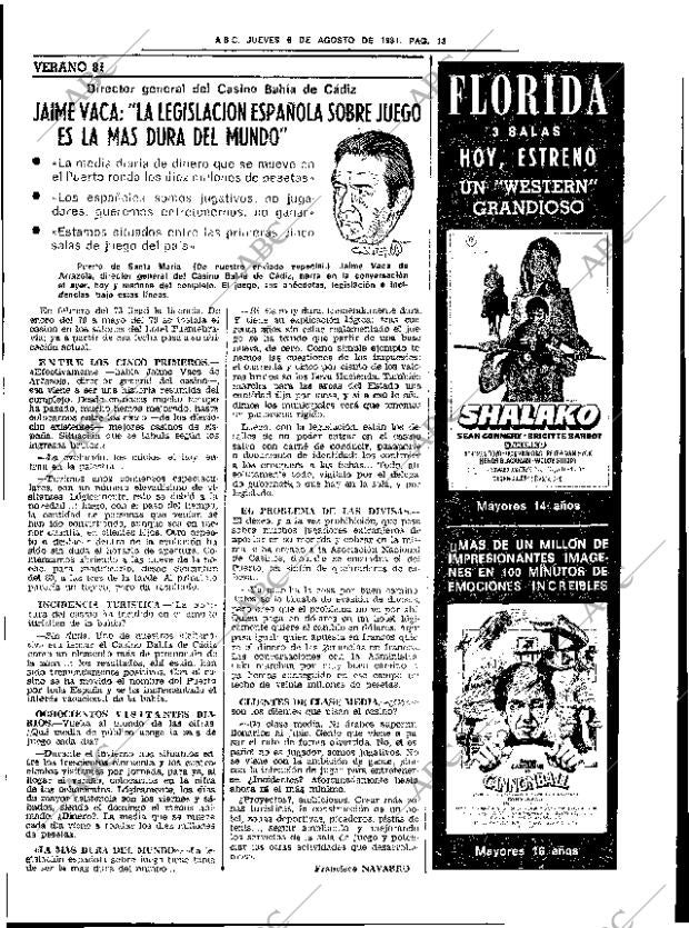 ABC SEVILLA 06-08-1981 página 19