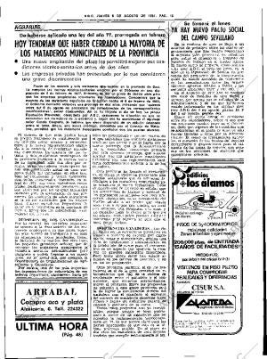 ABC SEVILLA 06-08-1981 página 21