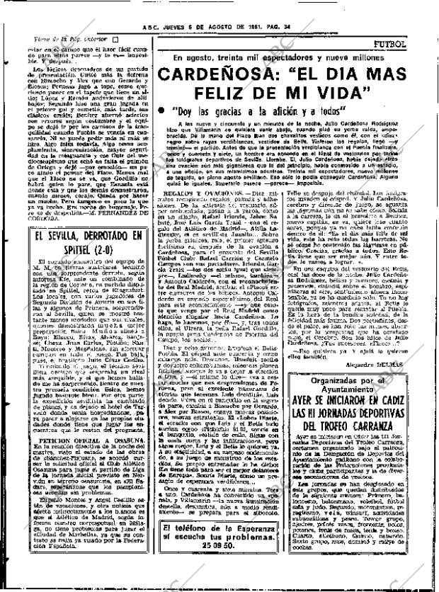 ABC SEVILLA 06-08-1981 página 40