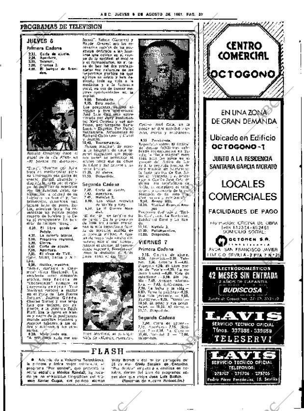ABC SEVILLA 06-08-1981 página 43
