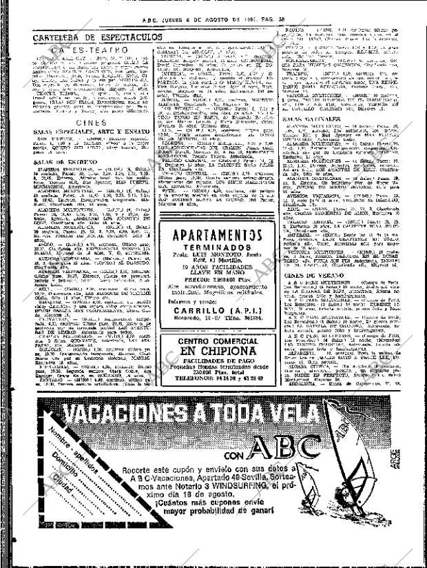 ABC SEVILLA 06-08-1981 página 44