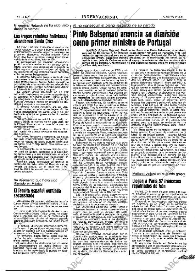 ABC MADRID 11-08-1981 página 20