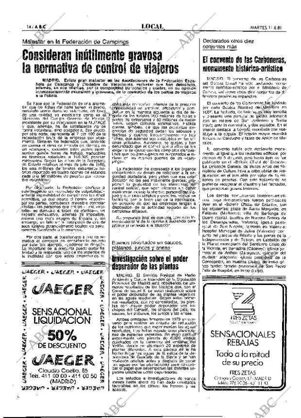 ABC MADRID 11-08-1981 página 22