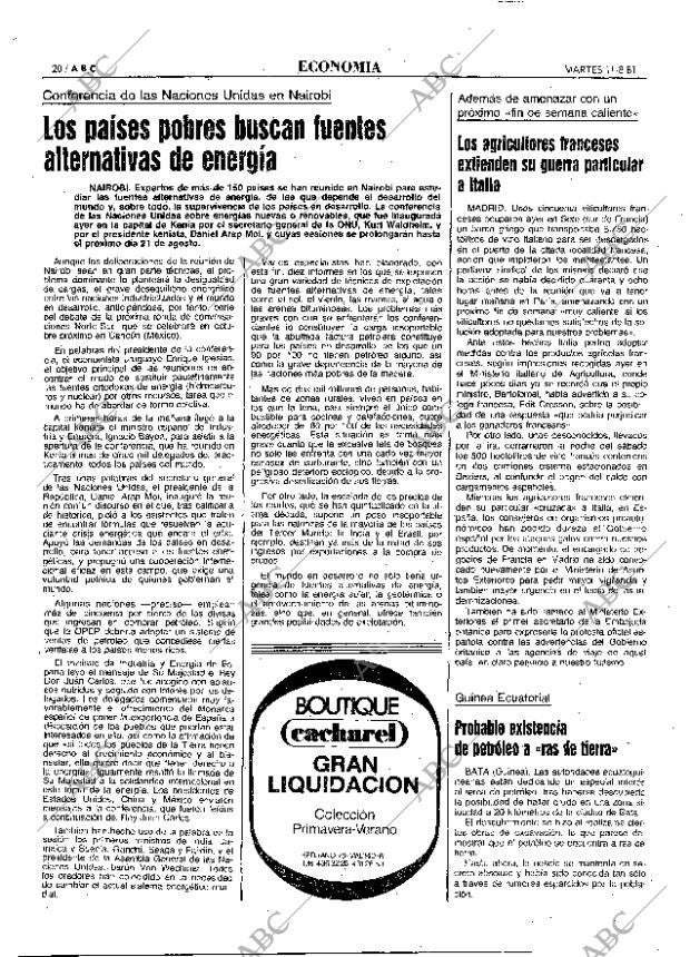 ABC MADRID 11-08-1981 página 28