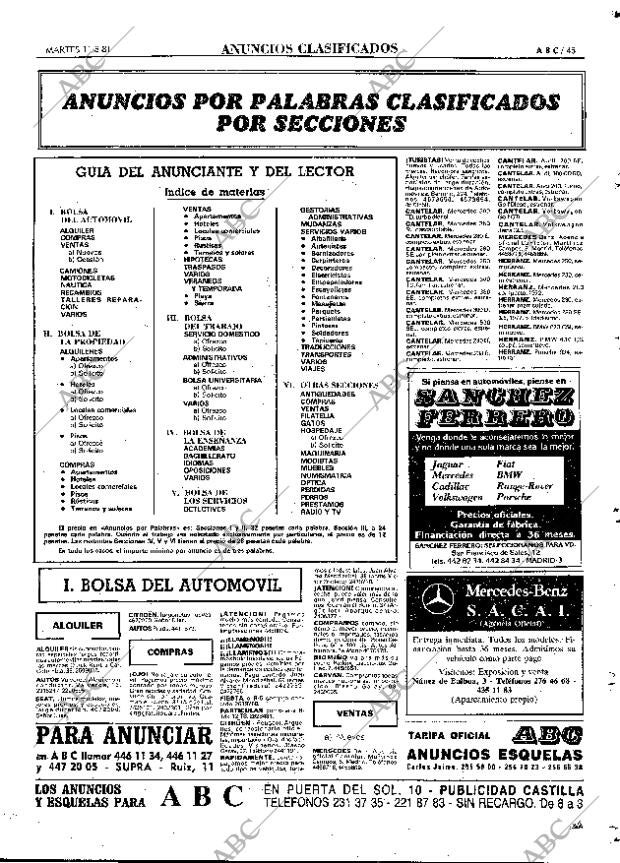 ABC MADRID 11-08-1981 página 53