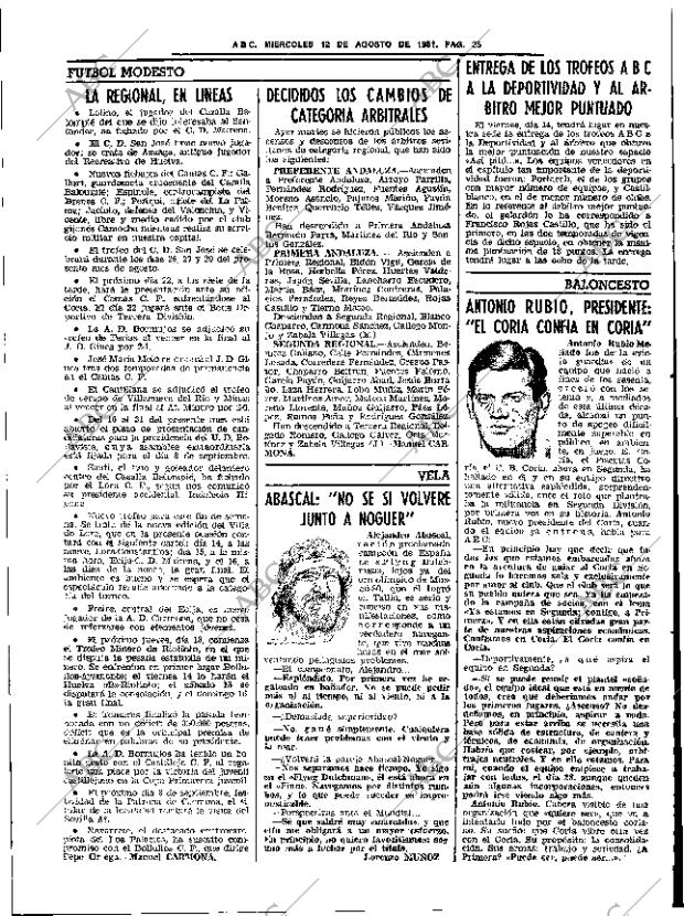 ABC SEVILLA 12-08-1981 página 41