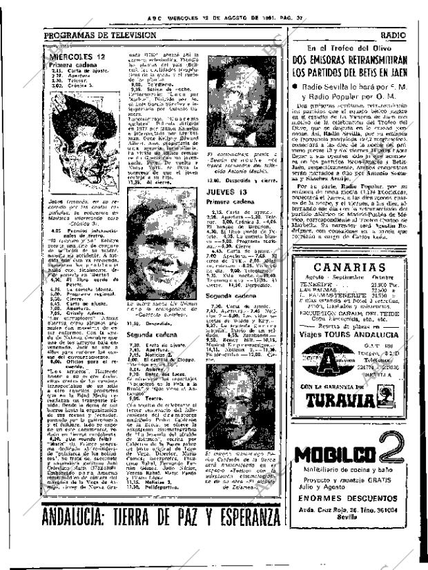 ABC SEVILLA 12-08-1981 página 43