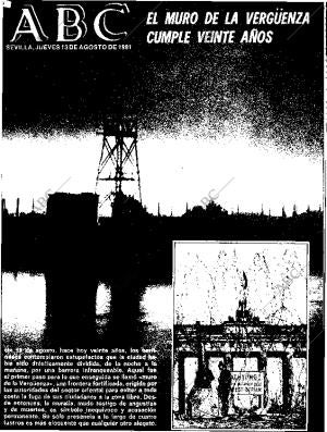ABC SEVILLA 13-08-1981 página 1