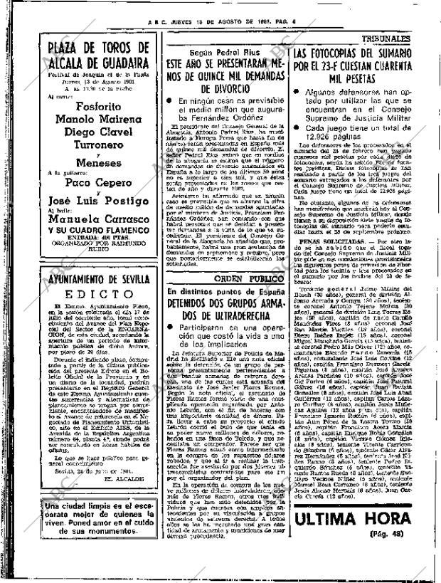 ABC SEVILLA 13-08-1981 página 12