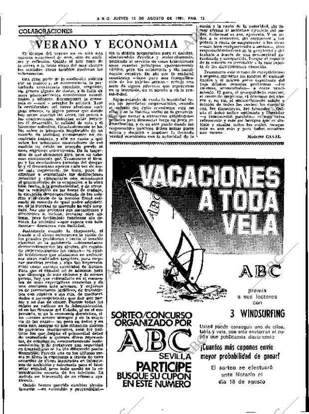 ABC SEVILLA 13-08-1981 página 21