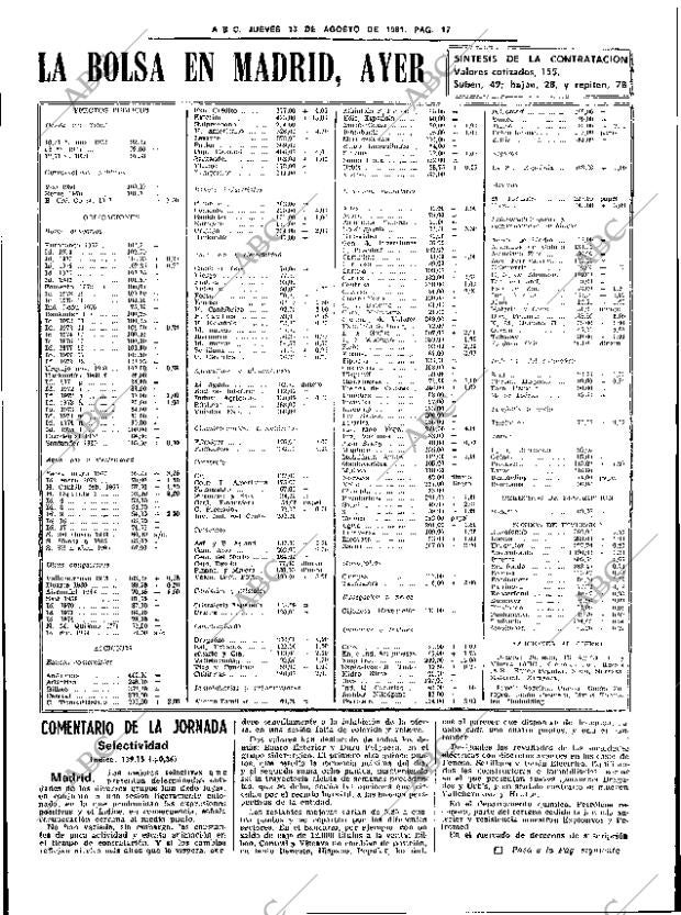 ABC SEVILLA 13-08-1981 página 23