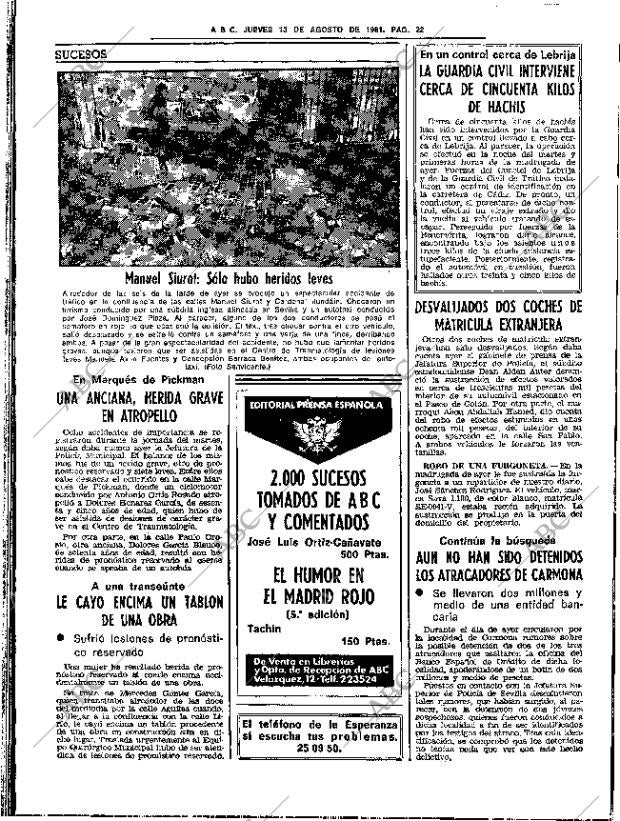 ABC SEVILLA 13-08-1981 página 28