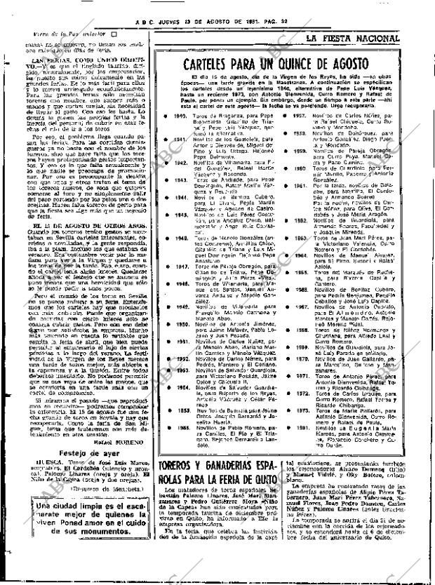 ABC SEVILLA 13-08-1981 página 38