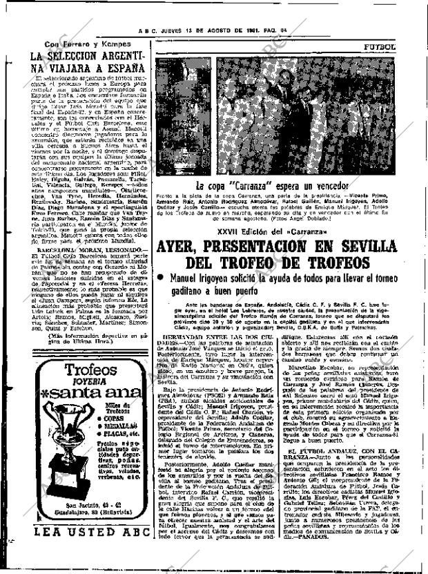 ABC SEVILLA 13-08-1981 página 40