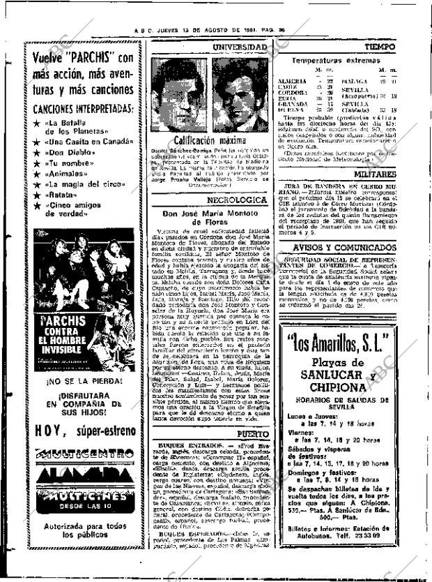 ABC SEVILLA 13-08-1981 página 42