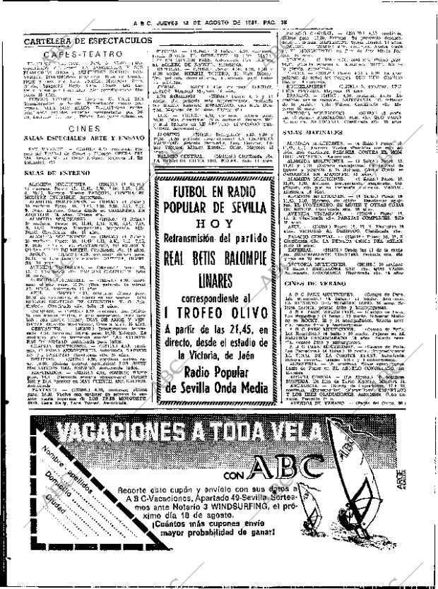 ABC SEVILLA 13-08-1981 página 44