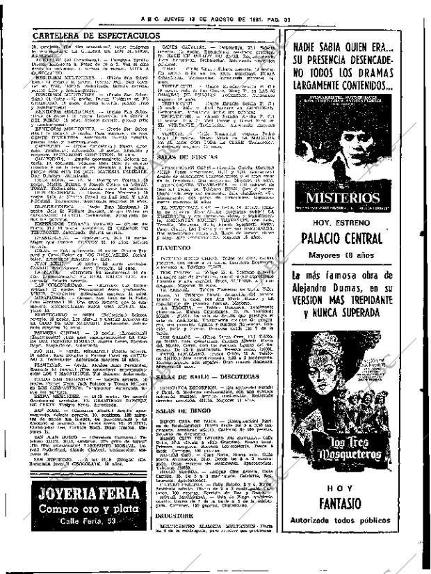 ABC SEVILLA 13-08-1981 página 45