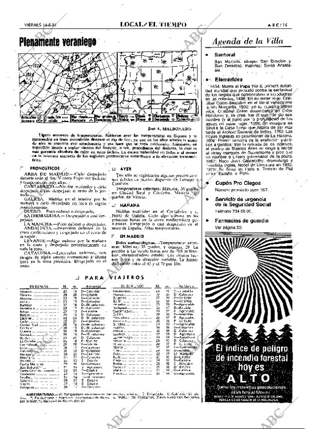 ABC MADRID 14-08-1981 página 27