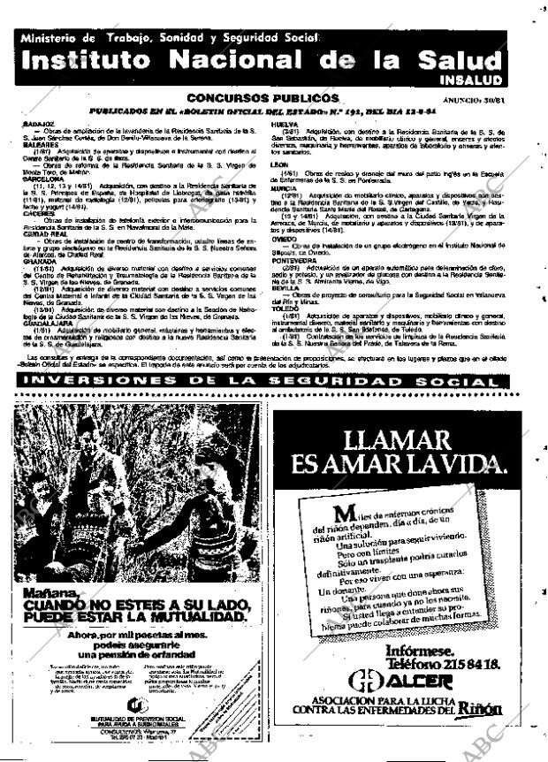 ABC MADRID 14-08-1981 página 71