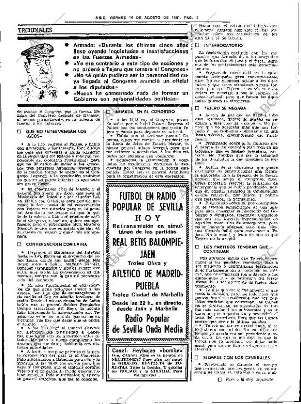 ABC SEVILLA 14-08-1981 página 15