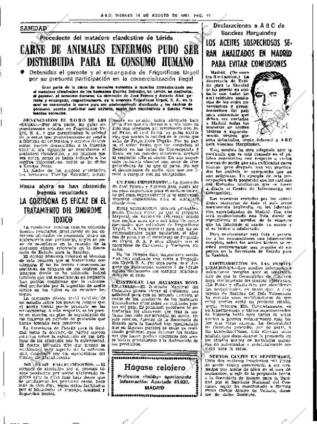 ABC SEVILLA 14-08-1981 página 19