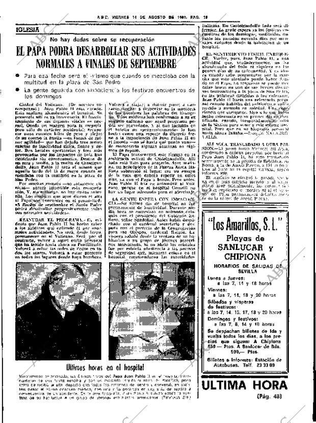 ABC SEVILLA 14-08-1981 página 21