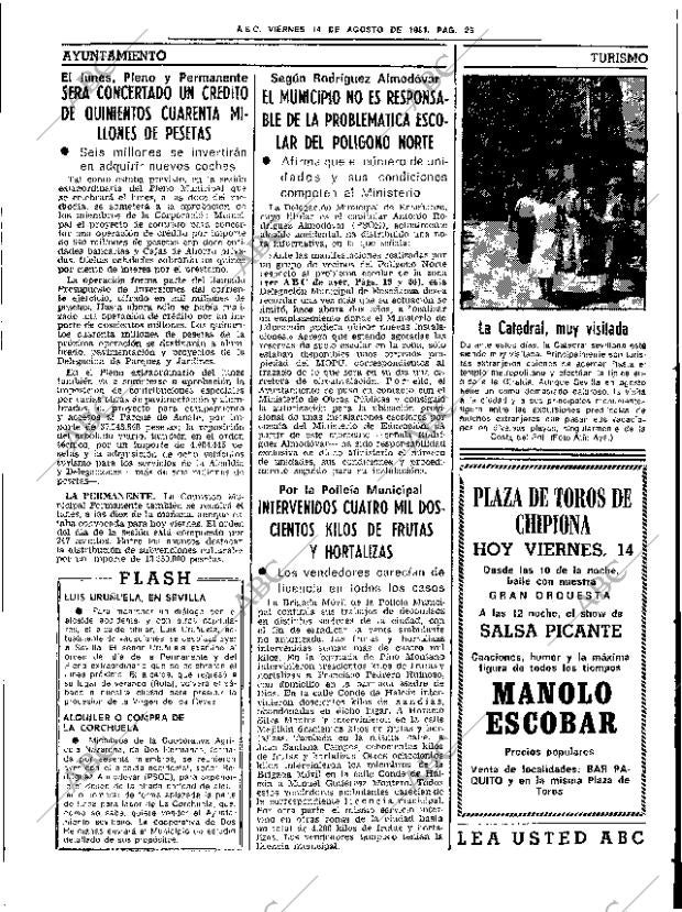 ABC SEVILLA 14-08-1981 página 33