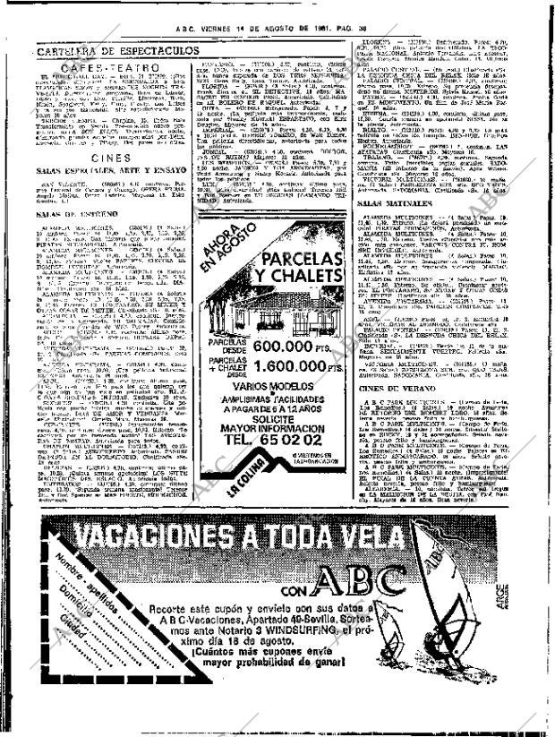 ABC SEVILLA 14-08-1981 página 46